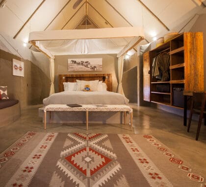 Spacious bedrooms.
