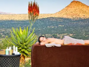 Treat yourself to a soothing massage after your long journey.
