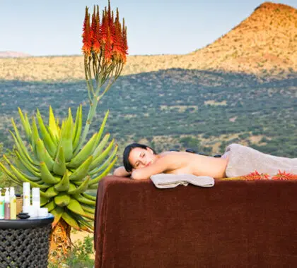 Treat yourself to a soothing massage after your long journey.