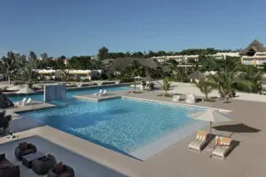 Espectacular piscina.