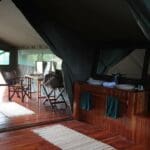 Sleeping under canvas allows you to feel closer to nature, without skimping on comfort.