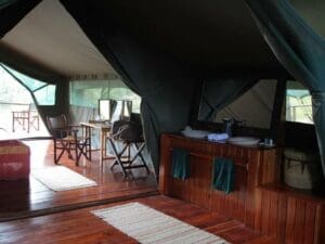 Sleeping under canvas allows you to feel closer to nature, without skimping on comfort.