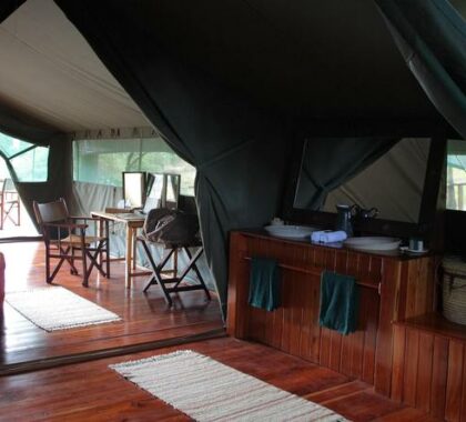 Sleeping under canvas allows you to feel closer to nature, without skimping on comfort.