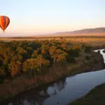 Safaris en globo aerostático.