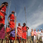 Guests at a Saruni camp also enjoy cultural highlights such as the famous Masaai 'jumping dance'.