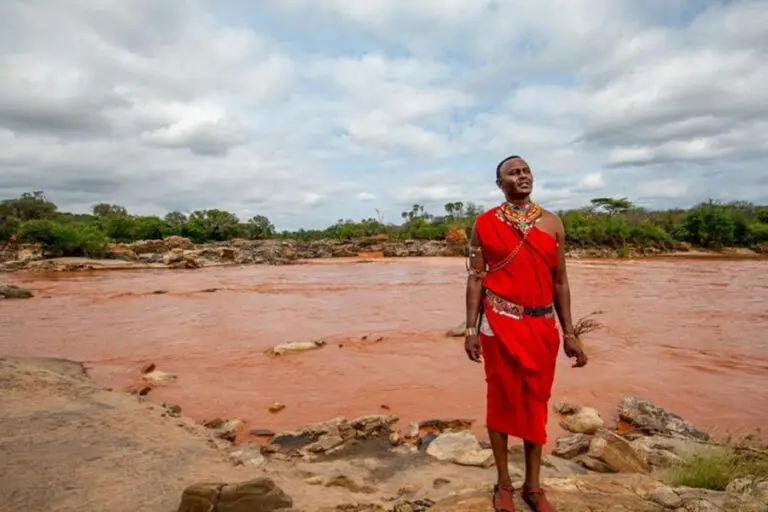 Masai guide.