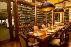 La bodega abierta.