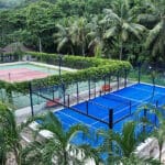 Pistas de tenis y pádel.