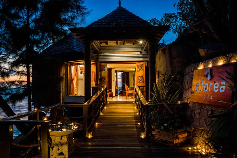 The Eforea Spa awaits with luxurious treatments, rejuvenating massages.