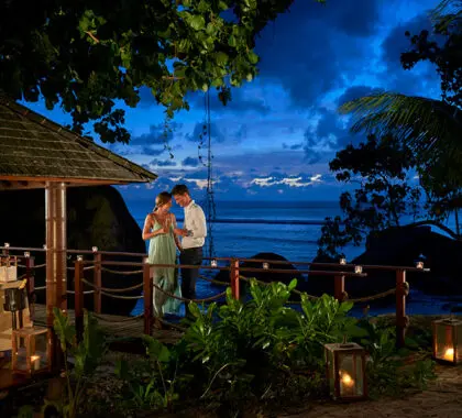 The perfect resort for a romantic tropical island getaway.