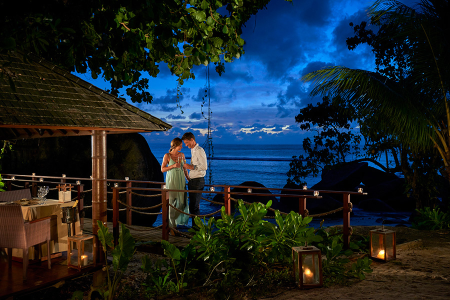 The perfect resort for a romantic tropical island getaway.