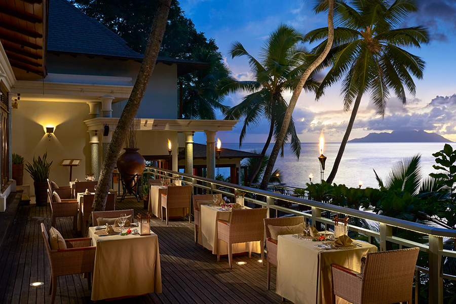 Be amazed at the spectacular views from the restaurant deck.