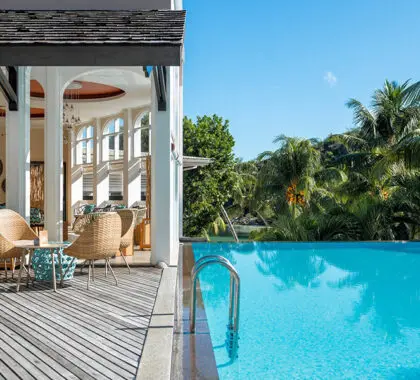 Had enough of the beach? Enjoy a rejuvenating swim in the hotel swimming pool before lunch.
