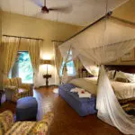 One of only five suites, Mother's Room is light, airy & has a soft, romantic ambience - ideal for couples.