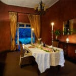 Local fresh produce & a seasonal menu ensure a wonderful dining experience at Huntingdon House.