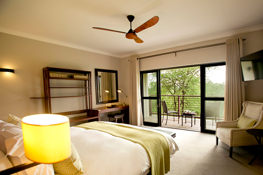 Comfortable, homely feel with elegant rooms.