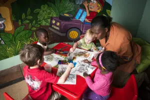 Specially designed children activities.