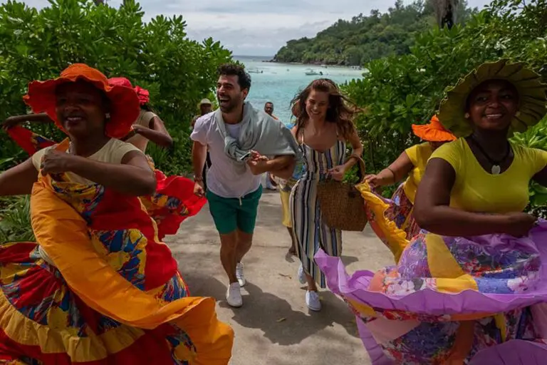 Enchanted Island Resort arrival experience.
