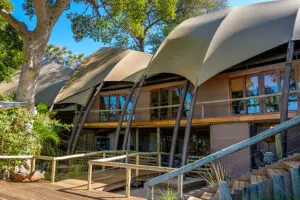 Jacana Camp main area.