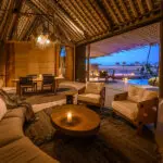 Cozy evenings await at Jao Camp.