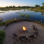Evenings spent around the fire.