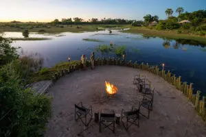 Evenings spent around the fire.
