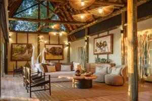 Relax in the lounge.