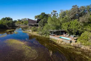 Tubu Tree Camp, Jao Private Reserve, Okavango Delta. 