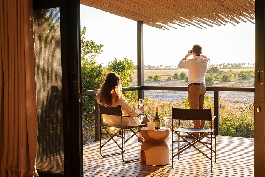 Take in the view and wildlife sightings from the comfort of your private deck. 