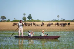 Safaris en mokoro.
