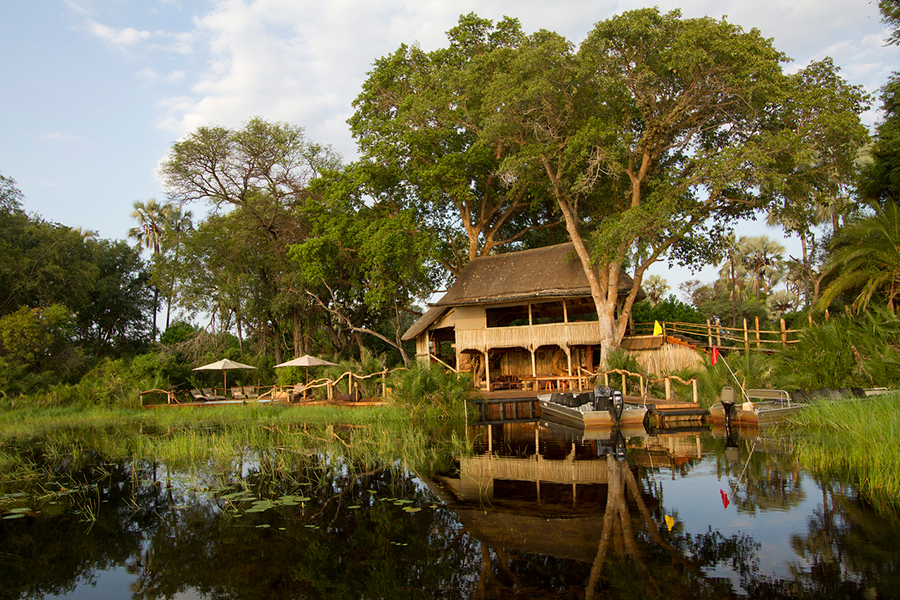 Jacana Camp is a quintessential Okavango Delta 'water camp'.