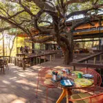Jaci's main lodge deck.
