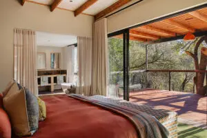 Kubu Villa room interior.