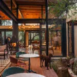 The main lodge area at Jaci's.