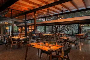 Comedor interior.