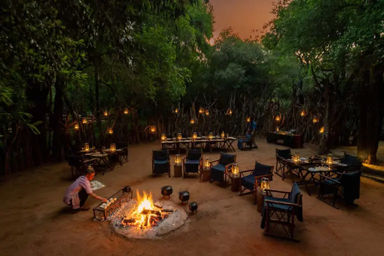 Boma area at Jaci's.