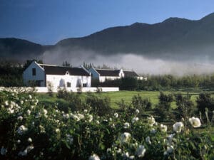 Jan Harmsgat Country House ofrece una experiencia campestre tradicional en la hermosa región del Valle del Vino de Roberson.