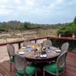 Enjoy your lunch on the deck.