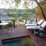 Cool off in your private  plunge pool.