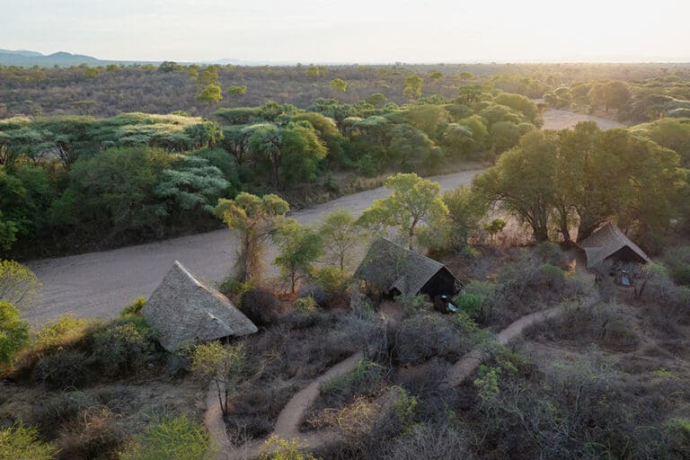 Aerial view of Jongomero.