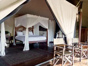 With only four suites on offer, Ngare Serian is one of the Mara's smallest & most intimate camps.