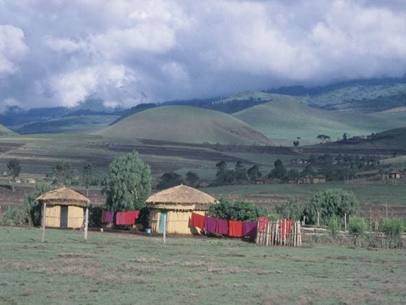 El campamento está situado en el Parque Nacional del Kilimanjaro.