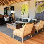 The indoor common lounge area.