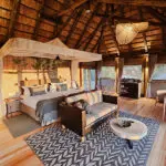 Tent interior.