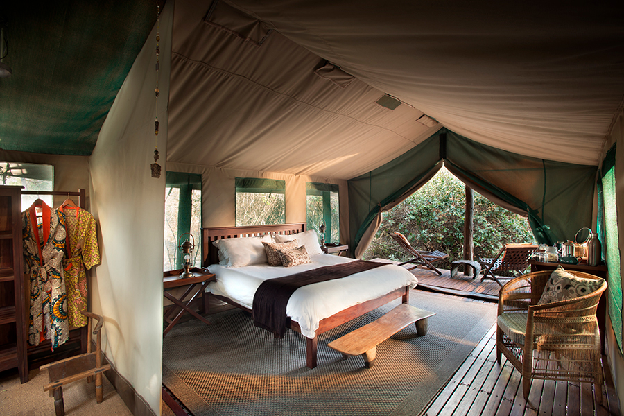 Your authentic safari tent.