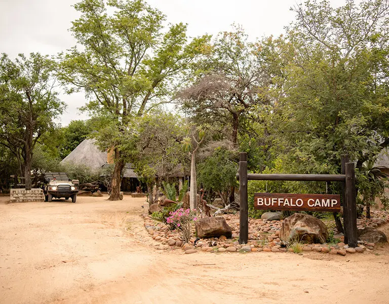 O Kapama Buffalo Camp está situado na orla do famoso Parque Nacional Kruger da África do Sul.