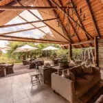 View of the reserve from the bar and lounge.