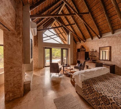 Luxury Villa interior.