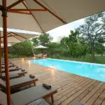 The main lodge swimming pool.