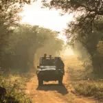 Game drives in a private reserve.